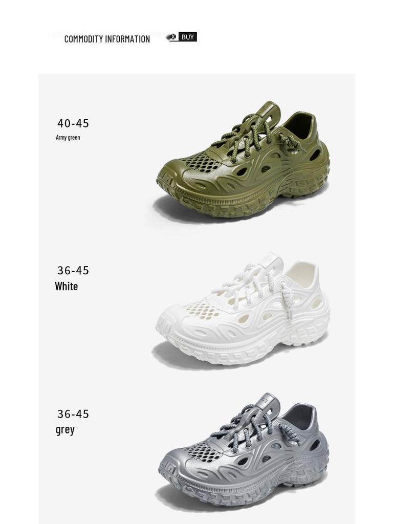 Men's Summer Outdoor Thick-Soled Non-Slip Heel-Covering Sandals with Unique Cushioning Feel