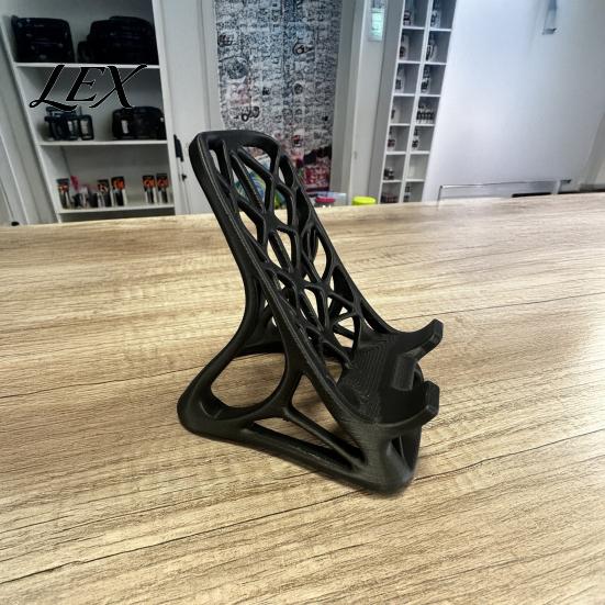 Adjustable Smartphone Cradle 3D Printed Phone Holder, Desktop Mobile Stand, Hollow Design Holder Universal Organizer for Living Room Home Office Desk