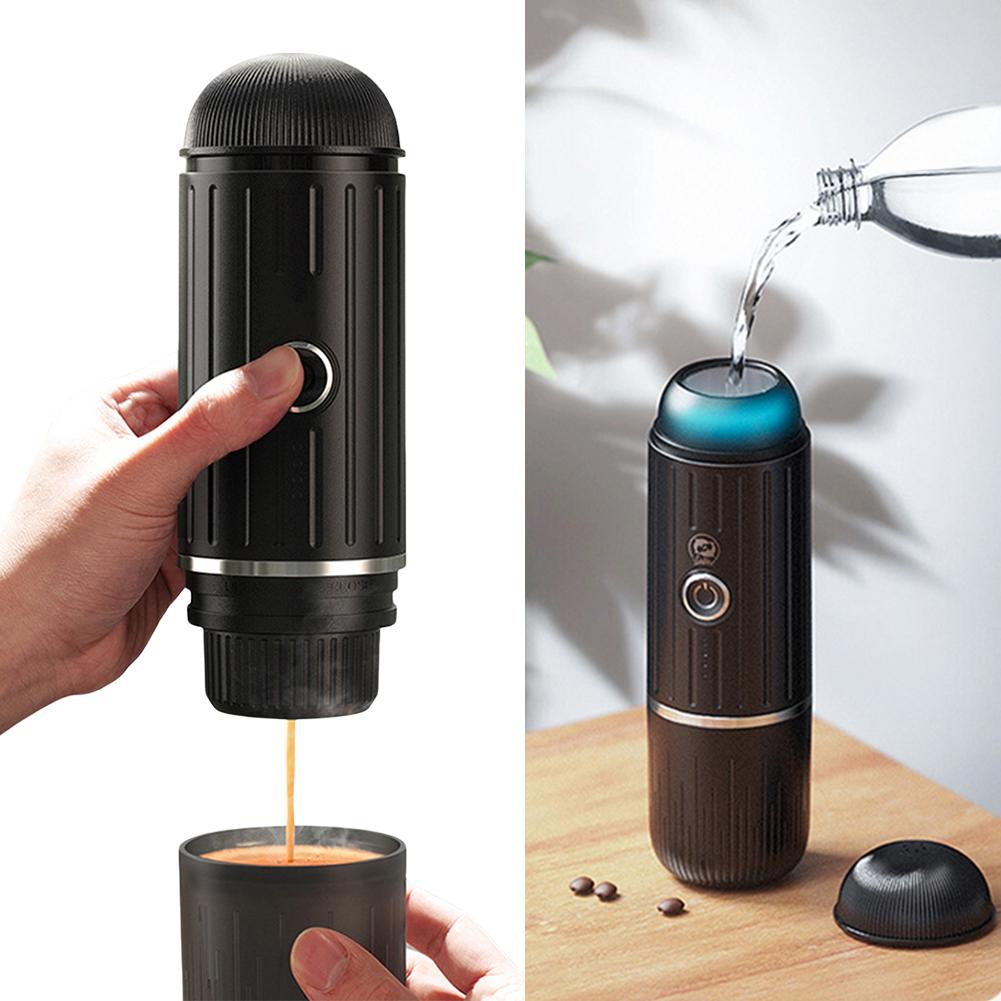 Дорожная кофеварка объемом 90 мл, подходит для капсульной/порошковой электрической эспрессо-машины Nespresso Dolce Gust для автомобиля и дома, кемпинга, путешествий