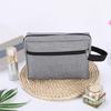 Portable Toiletry Bag Oxford Fabric Makeup Bag with Side Handle Large Capacity Cosmetic Pouch for Weekender Travel Business Trip