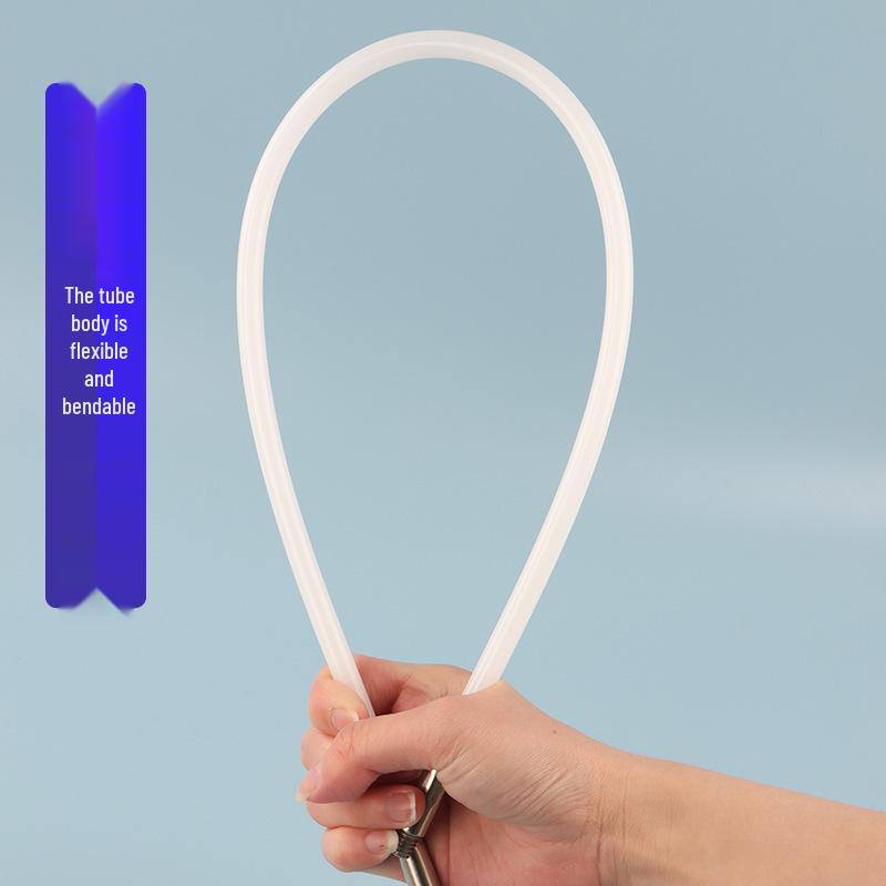 Extendable Hand-Bent Chimney, Duct, Boiler, and Range Hood Cleaning Brush