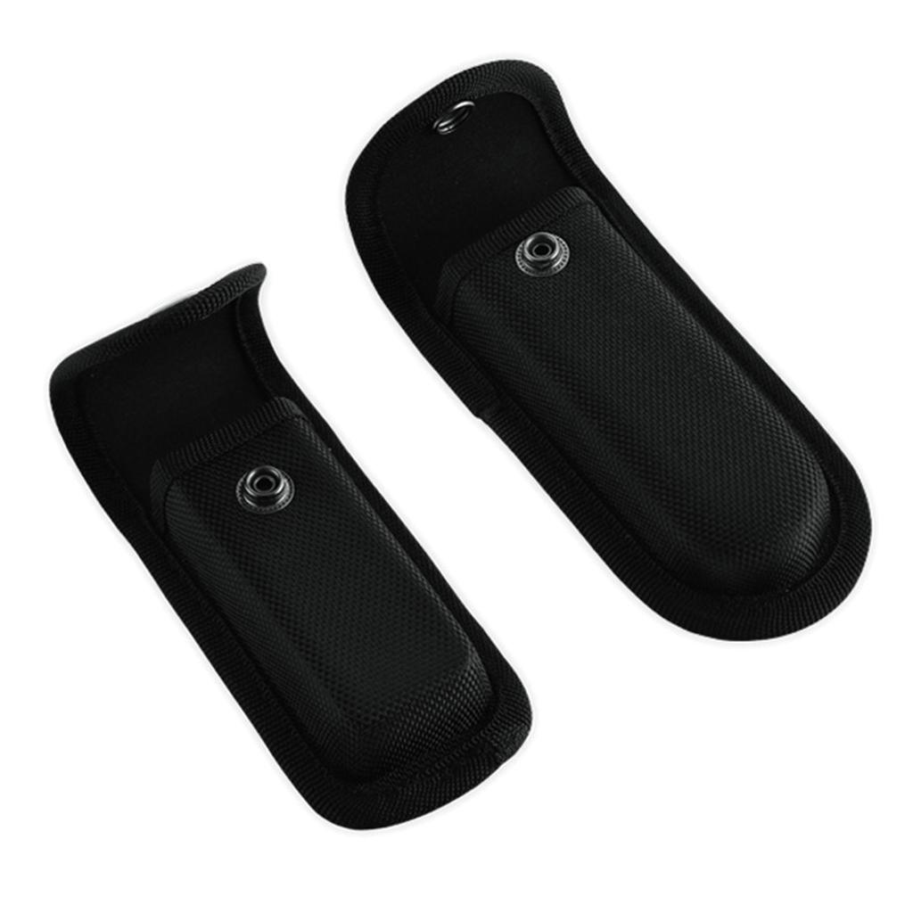 2 шт. нейлоновые карманные ножны, складные ножны для ремня, вертикальный чехол для переноски на поясе для ежедневного использования на открытом воздухе