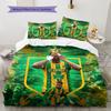 KVMechelen Pattern Bedding Quilt Set Quilt Cover Pillowcase Home Decoration Birthday Gift (1 * duvet cover + 2 * pillowcase, without core)