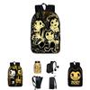 Large Bendy And The Ink Machine Backpack For Students Fashionable And Functional!