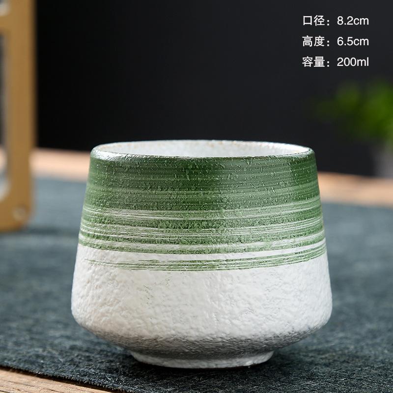Ceramic Cup, Retro Coarse Pottery Coffee Cup, Personal Home Drinking Water, Single Cup, Siege Stove Tea Cup