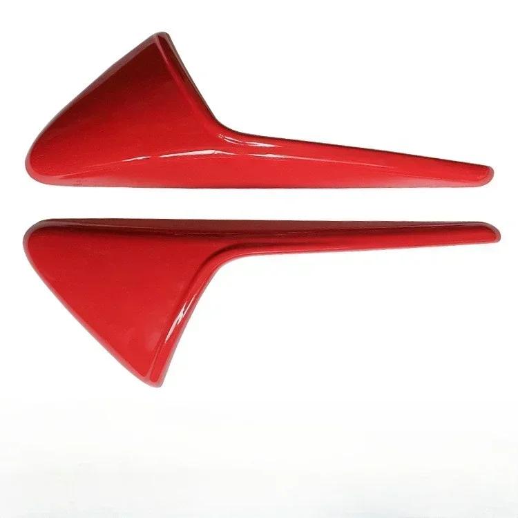 2PCS For Tesla Model 3 Y X S Side Camera Carbon Fiber ABS Protection Cover For Tesla Model 3 Model Y Car Accessories 2017-2022