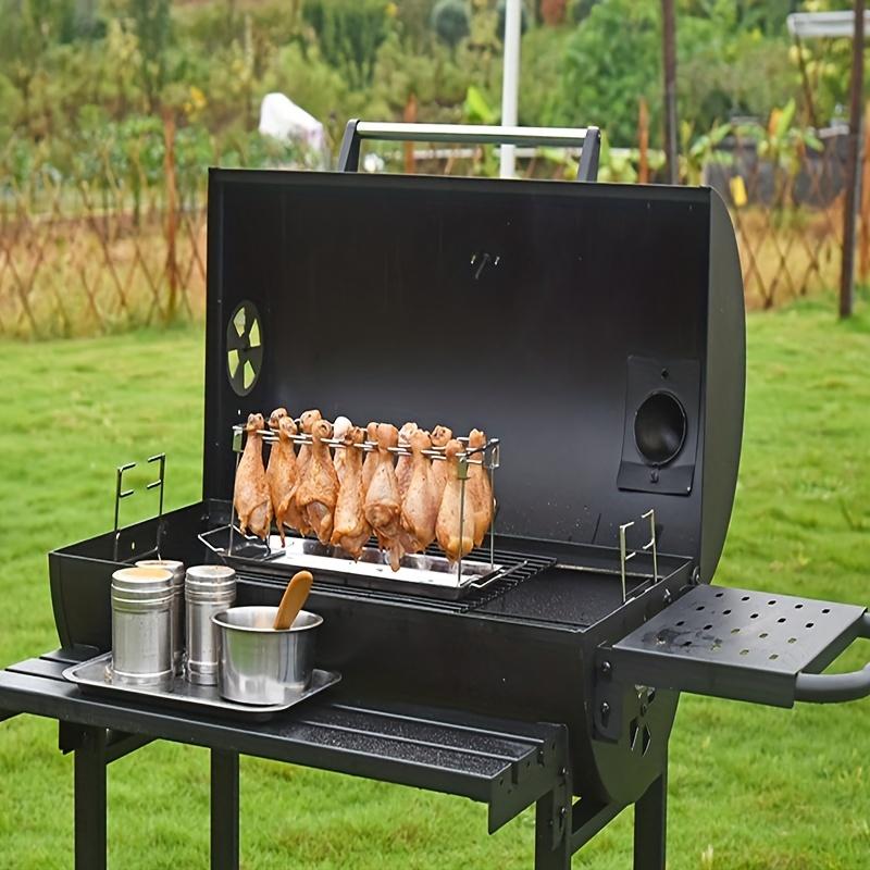 Барбекю Говядина Курица Крылышки Ножки Решетка для готовки Нержавеющая сталь Антипригарное покрытие Барбекю Ножки Духовка Подставка для жаровни Инструменты для барбекю