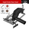 Universal Angle Grinder Stand: Adjustable Cutting Base with Polishing and Sawing Capabilities, Includes Protective Cover