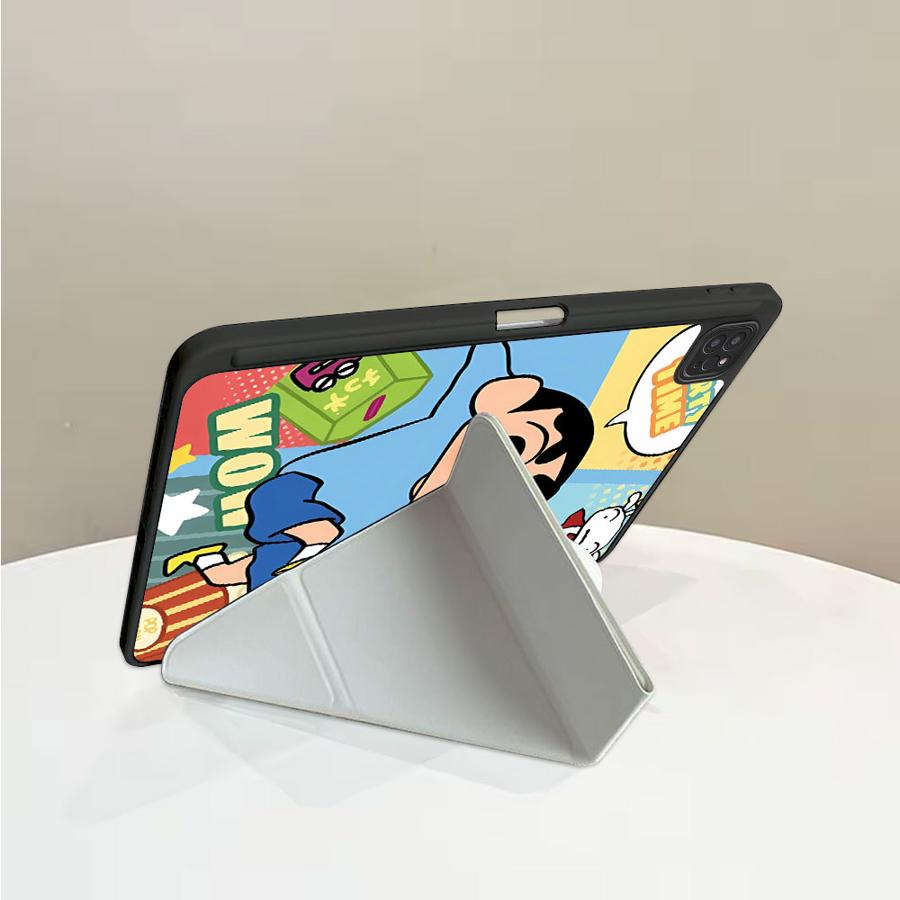 Cra-yons Shin-chans Holder Cover Tablet Case For iPad Pro 11th 10th 9th 8th 7th 12.9inch Mini 6 7 Air 4 5 M3 M2 1 2 M4 11inch