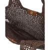 Daks Brown Raffia Twisted Mesh ShouLder Bag L Dcba6e590w3
