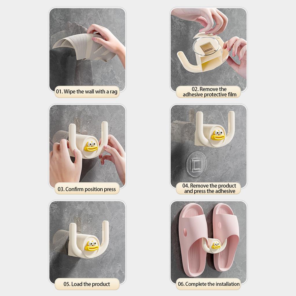 3 шт. Прочный Без сверления Ванная комната Подвесной крючок Пластиковые материалы Портативный аксессуар для дополнительного хранения на кухнях