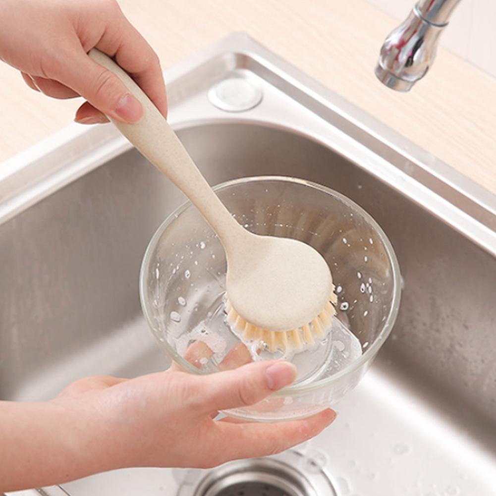 Multi Purpose Hanging Household Cleaning Long Handle Kitchen Dish Washing Brush