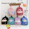 Backpack Cartoon Rabbit Ith Soft Nylon Fabric And Animal Print Children For