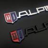 Металлическая эмблема с логотипом Alpina Car: Наклейка для украшения хвоста, боковой части или корпуса