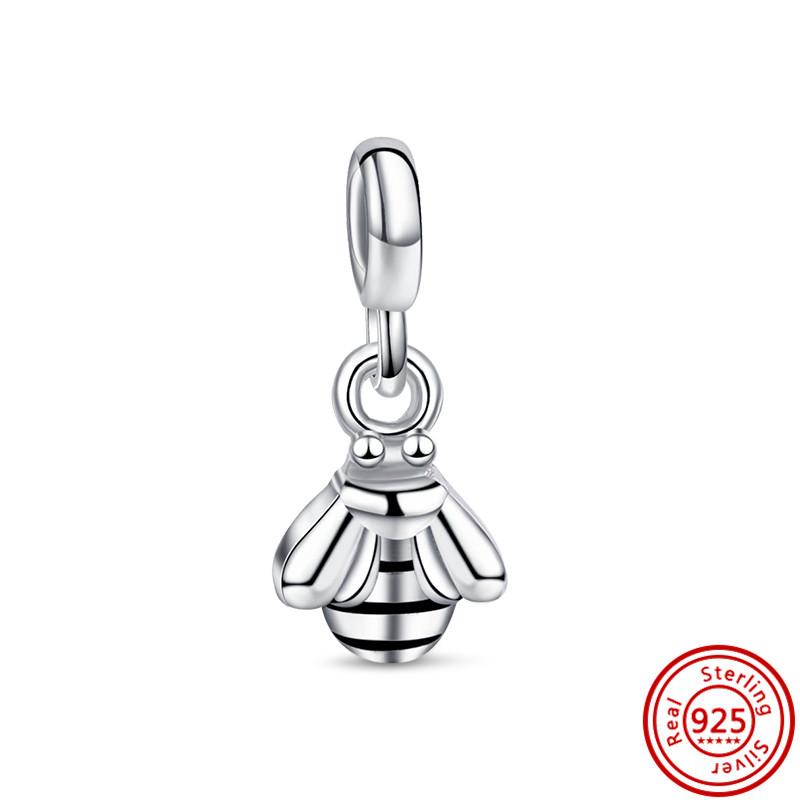 Стерлингового Серебра 925 пробы, мини-подвески серии Me, бусины, подходят для оригинального двойного звена, DIY браслет, женские подвески, ювелирные изделия