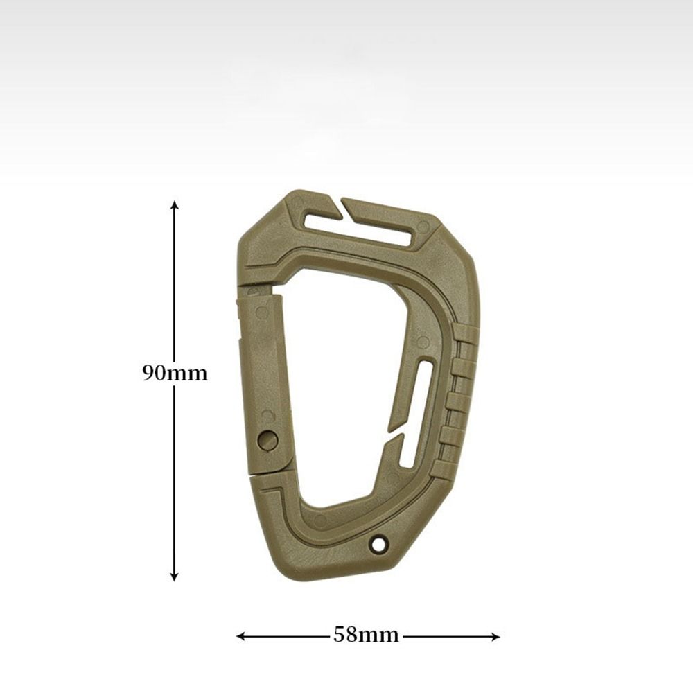 2 шт. 4 цвета быстроразъемная пряжка для подвешивания 90*58 мм пластиковый крючок новые большие D-образные крючки наружные инструменты