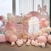 Butterfly-Themed Balloon Decorations for 18th Birthday Celebration Backdrop