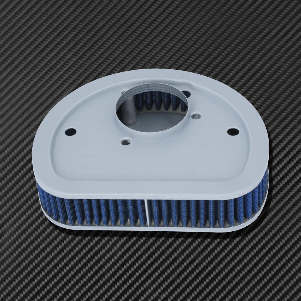 Motorcycle Air Filter Intake Blue Element Cleaner For Harley Touring Road Glide Softail Classic Breakout Fat Boy Dyna Low Rider