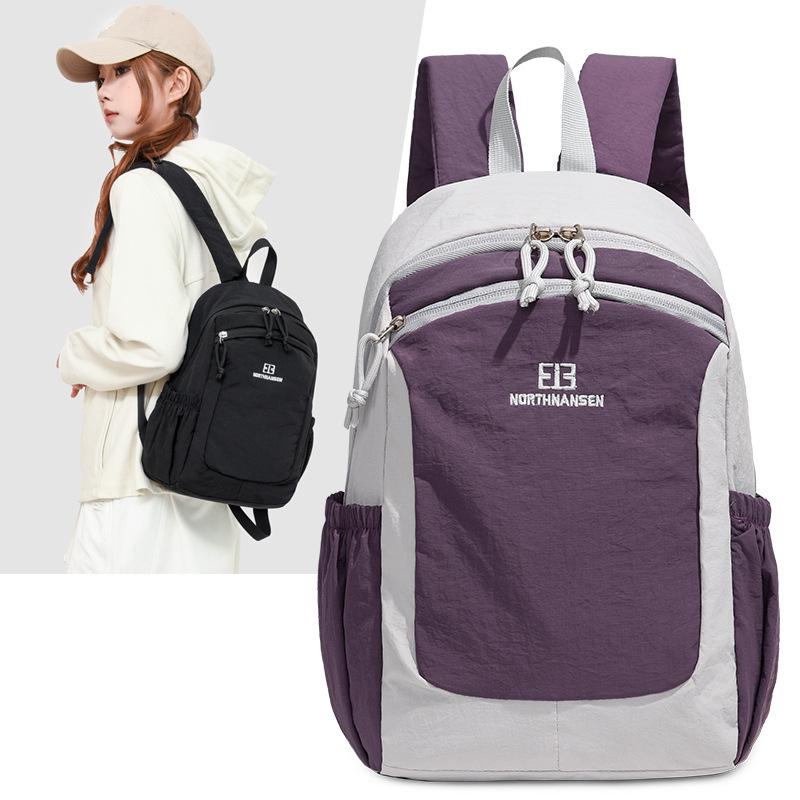 Colorblock Large Capacity Lightweight Sports Backpack - Versatile Casual Student Bookbag & Portable Shoulder Bag
