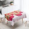 Скатерть для гурманов Petit Cake, водонепроницаемая прямоугольная скатерть для свадебной вечеринки, ресторанный стол, кухонный домашний декор