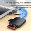 Универсальный мультикардридер Pisen USB/Type-C