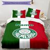 3pcs Custom Name Palmeiras Bedding Set Duvet Cover Closure Includes 1 Duvet Cover & 2 Pillowcases, Soft and Comfortable for All Seasons.