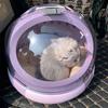 Сумка для кошек, космическая капсула для кошек, портативный портативный теплый переносной рюкзак с клеткой для кошек, принадлежности для рюкзака