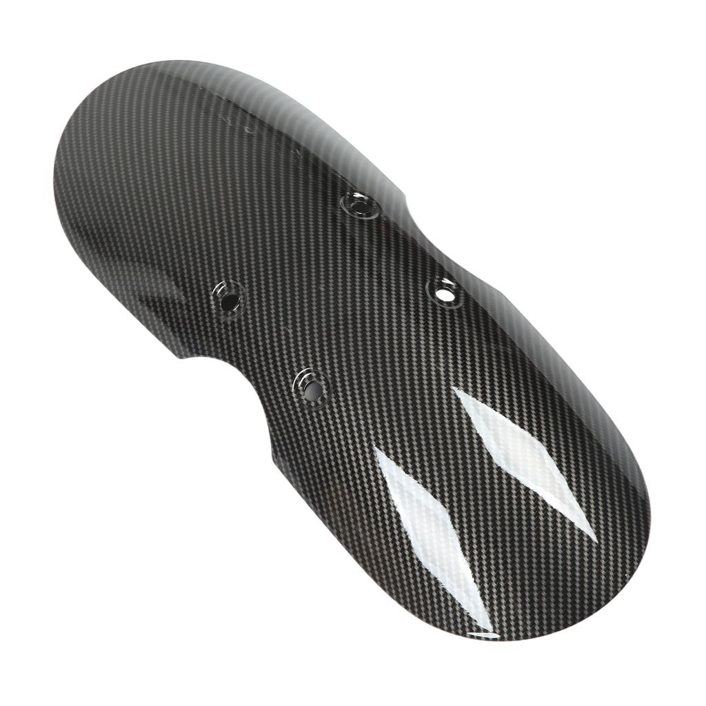 Motorcycle Front Mudguard Carbon Fiber Style Mudflap Splash Extender for Bonneville T100 T120 Street Twin Scrambler