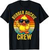Футболка с утенком и надписью "Rubber Duckie Crew Cruise"