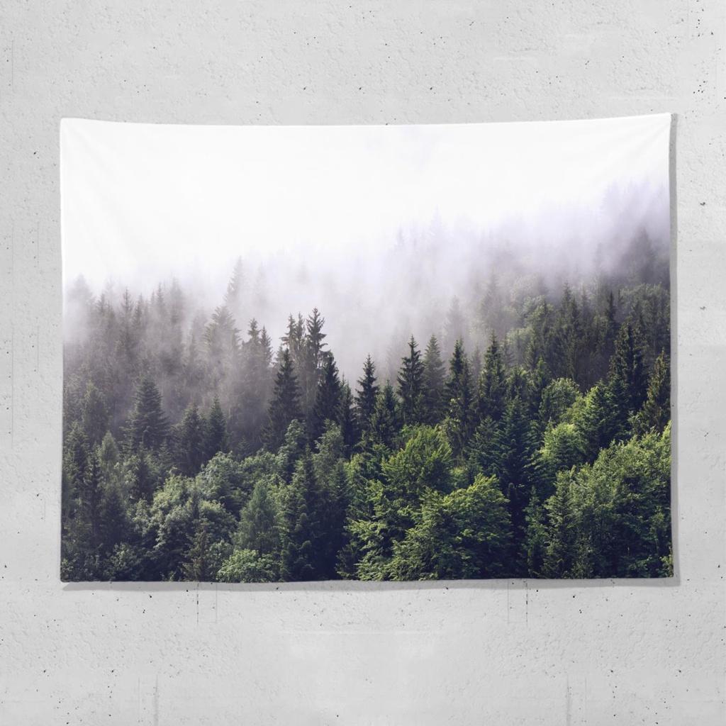 Украшение дома гобелен, настенный подвесной фон из окна с видом на море, бугер, свежая спальня, прикроватная тумбочка, украшение для проживания в семье