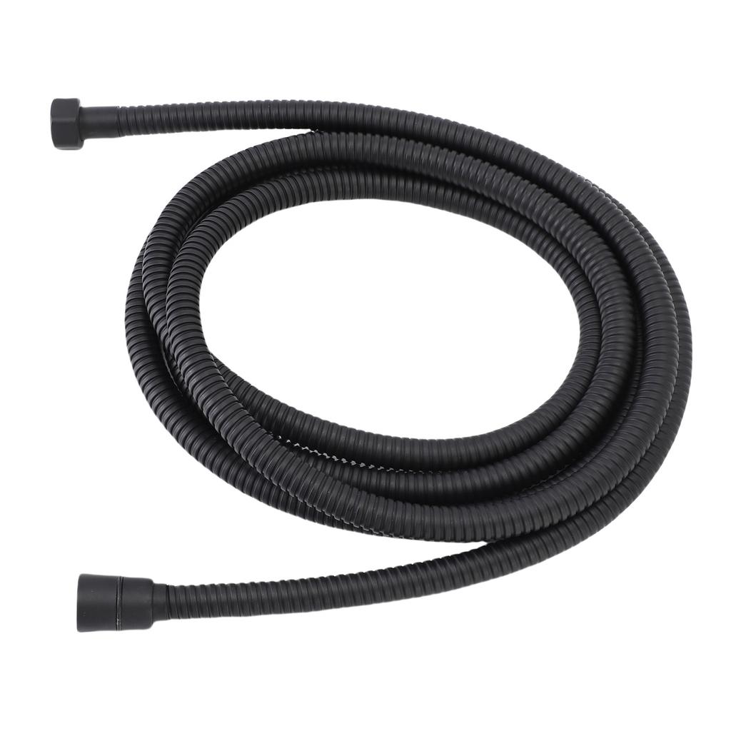 Шланг для душа очень длинный 3 метра удлинитель головки гибкий ручной водосберегающий для распылителя черный