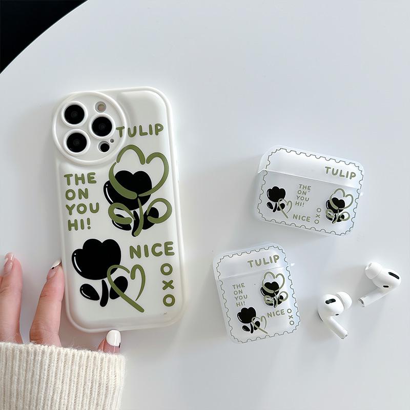 Zhitai Apple 15Pro Air Cushion Case & Airpods 2/3 Square Cover: Совместимо с iPhone 14/13