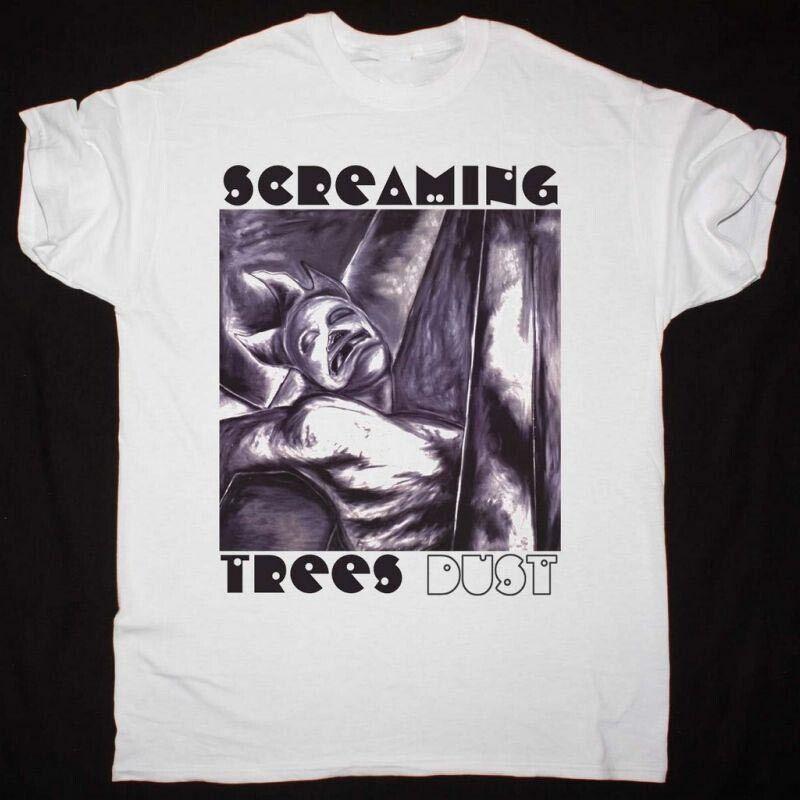 Screaming Trees Dust Album Cotton White All Size Men Women Shirt Unisex T-Shirt