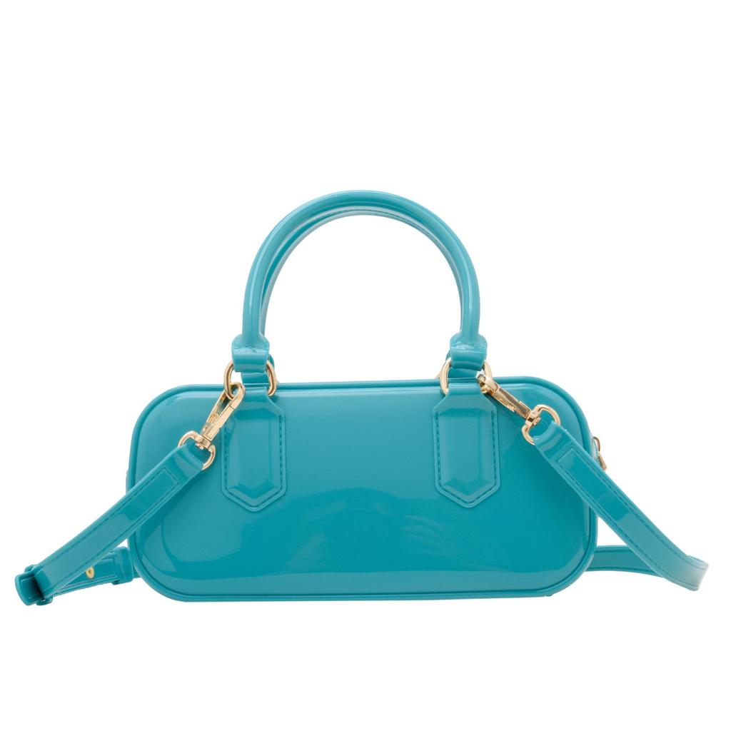 2025 Модная сумка-подушка через плечо из ПВХ-желе карамельного цвета - Большая вместительная женская сумка