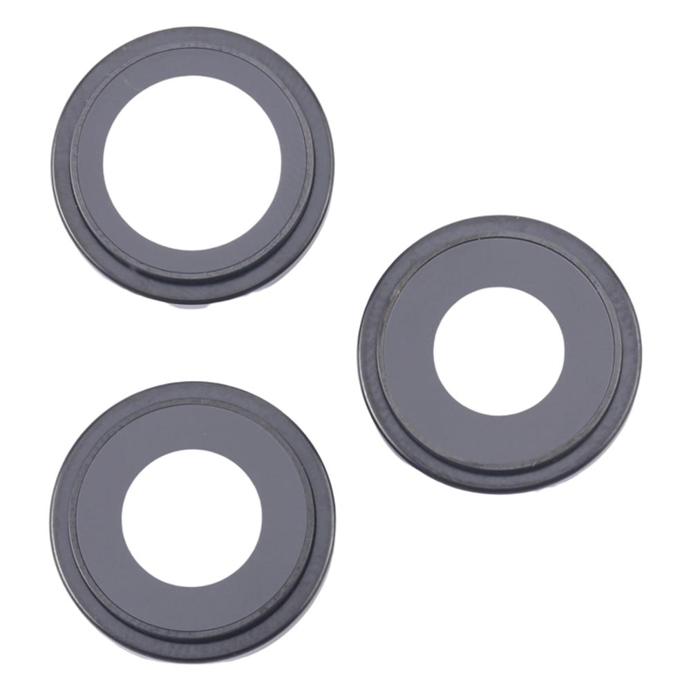 For iPhone 16 Pro 1 Set OEM Rear Camera Rim Lens Cover with Adhesive Sticker (Without Logo)