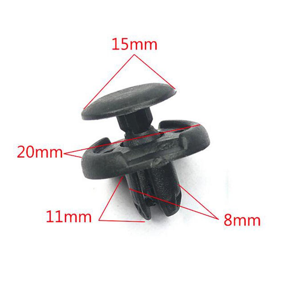 10 шт. 91512-SX0-003 Клипсы подкрылка и брызговика для Honda Civic