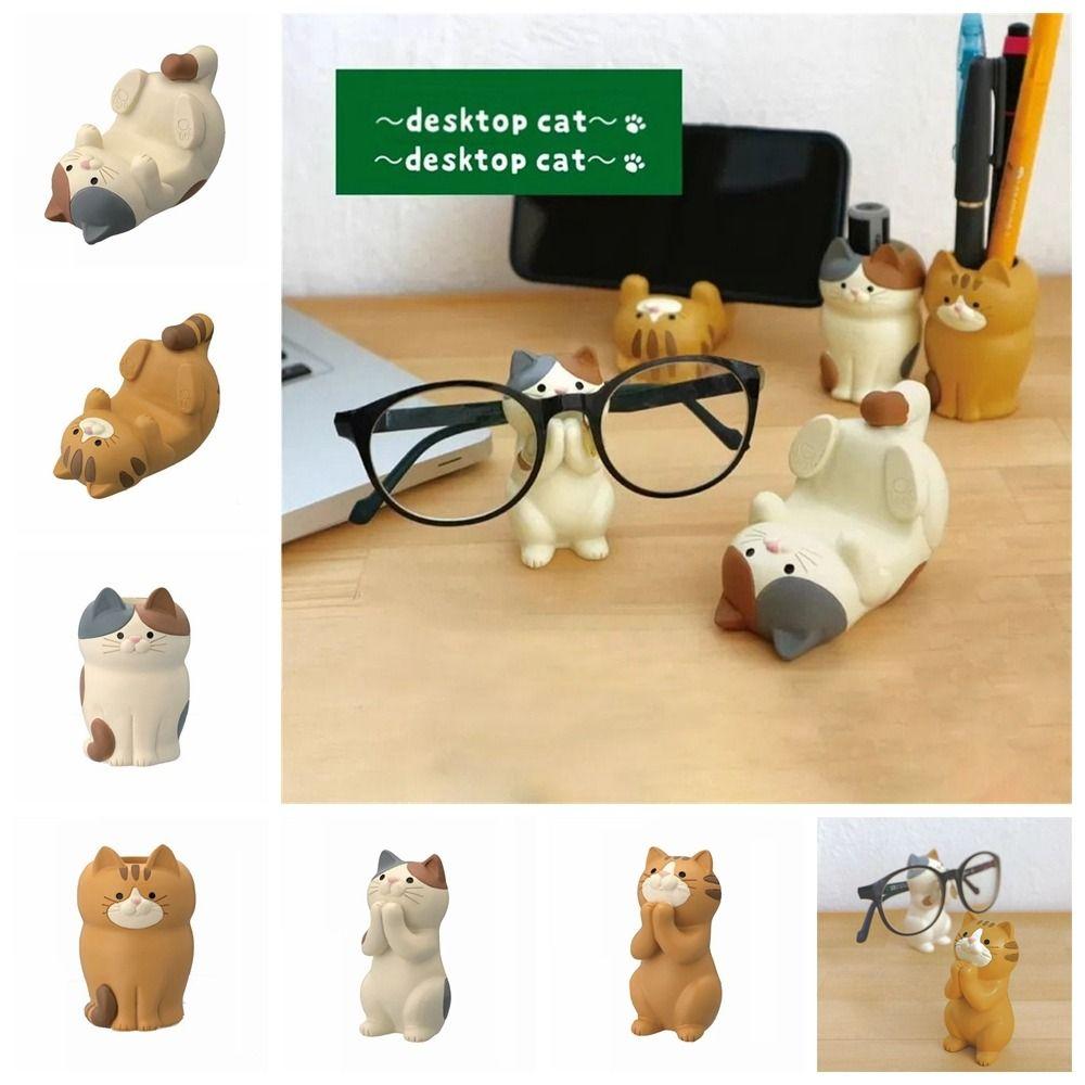 Cat Support Cat Phone Holder Desktop Stand Cat Phone Stand Home Decor