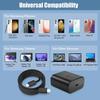 PD 45W сверхбыстрое зарядное устройство для Samsung Galaxy S24 Ultra S23 S22 S21 S20 Note 10 20 Plus A54 A53 5G USB Type C кабель для быстрой зарядки