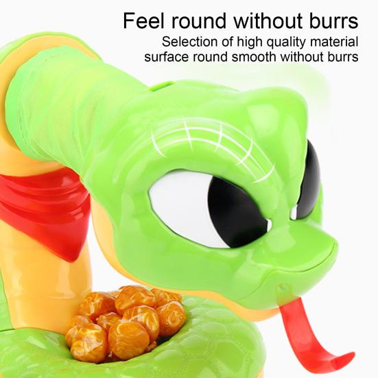 Электрическая игрушка-гремучая змея для взаимодействия родителей и детей. Игра-змея Rattle Robber. Хитрая игра-змея.