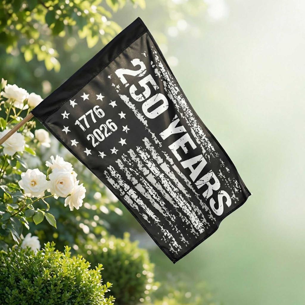 Decorative Garden Flag For The 250th Anniversary Of The United States