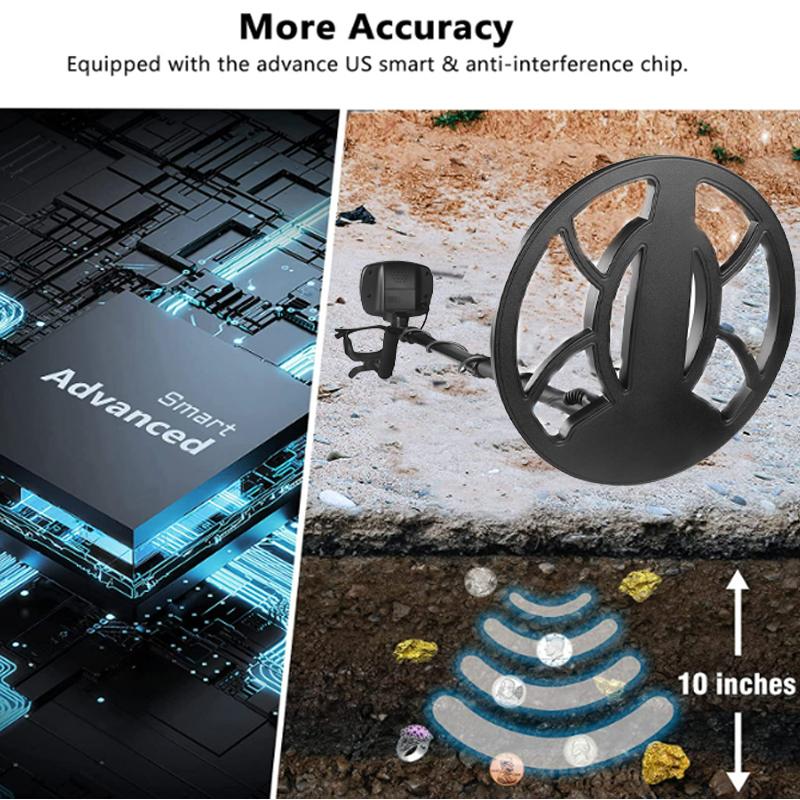 Новый металлоискатель MD910B, подземный профессиональный детектор глубины, детектор золота, детектор сокровищ, водонепроницаемый пинпойнтер