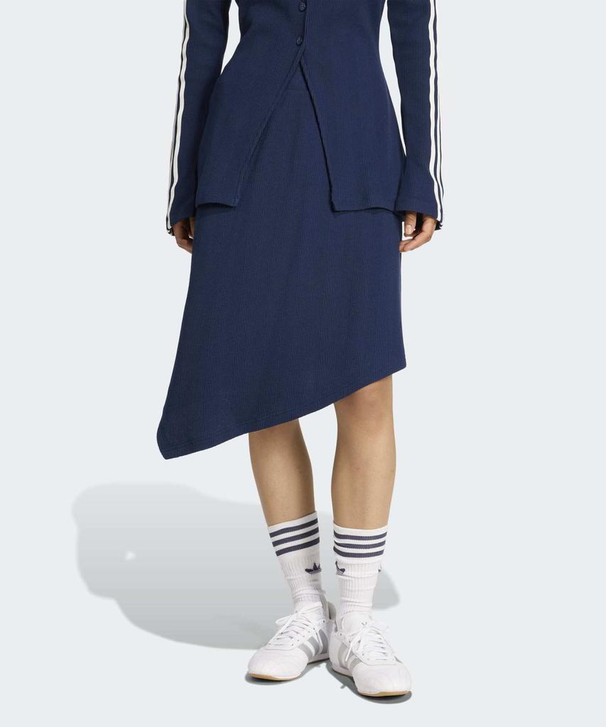 ADIDAS Waffle Asymmetrical Skirt - Night Indigo / Ks7782