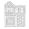 House Silicone Casting Moulds Reusable Art House Candle Molds House Shaped Candlestick Silicone Mould Table Decorations