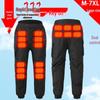 Men's Smart Electric Heated Pants - Constant Temperature, Winter Warm, Windproof, and Coldproof Long Outdoor Pants.
