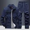 Sport Suit Men's Sets Sweatshirts Hoodies +Sweatpants Tracksuit Windproof Gym Jogging Sportswear Clothing