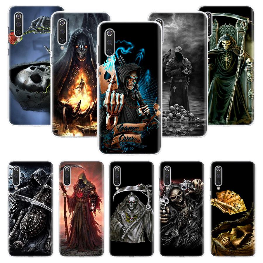 Skull Skeleton Grim Reaper Phone Case For Xiaomi Redmi Note 13 14 15 Pro Plus 12S 12 14S 11S 11E 10 10S 11 11T 5G 4G Cover Coque