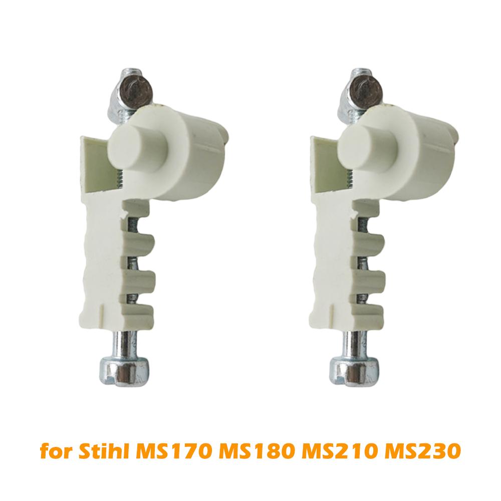 2 шт. Винт регулировки натяжителя цепи для бензопил Stihl MS170 MS180 MS210 MS230 017 018 021 023 Комплект регулировки Запасные части