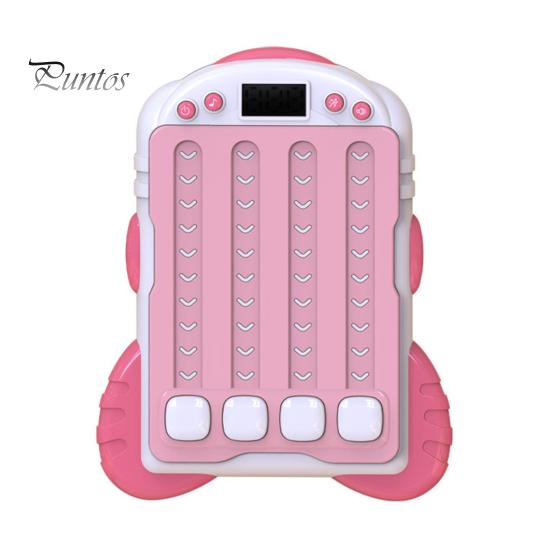 Игровая консоль Fast Push Rhythm Master со светодиодной подсветкой, электронная портативная музыкальная игрушка для снятия стресса, для детей и взрослых, интерактивная игра Beat Matching