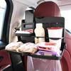 1 шт. Автоаксессуары для салона Универсальный автомобильный обеденный поднос Поднос с держателем для стакана и отсеком для телефона Органайзер-поднос на заднее сиденье