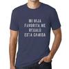 ULTRABASIC - Hombre Camiseta Grafico Tee Shirt Mi Hija Favorita Me Regalo Esta Camisa